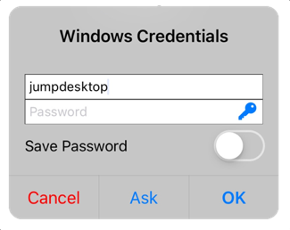 jump desktop connect to phone